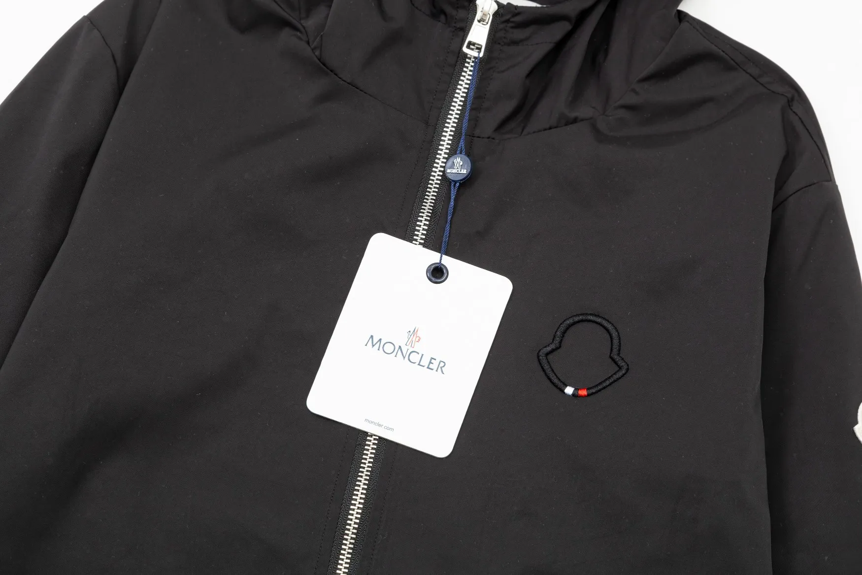 2024 MONCLER logo Authentic Premium Factory Versatile ！ ：White Black Size：M 4XL